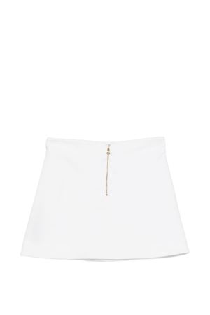 gonna bianca con bottoni BALMAIN PARIS KIDS | BY7A71J0371100